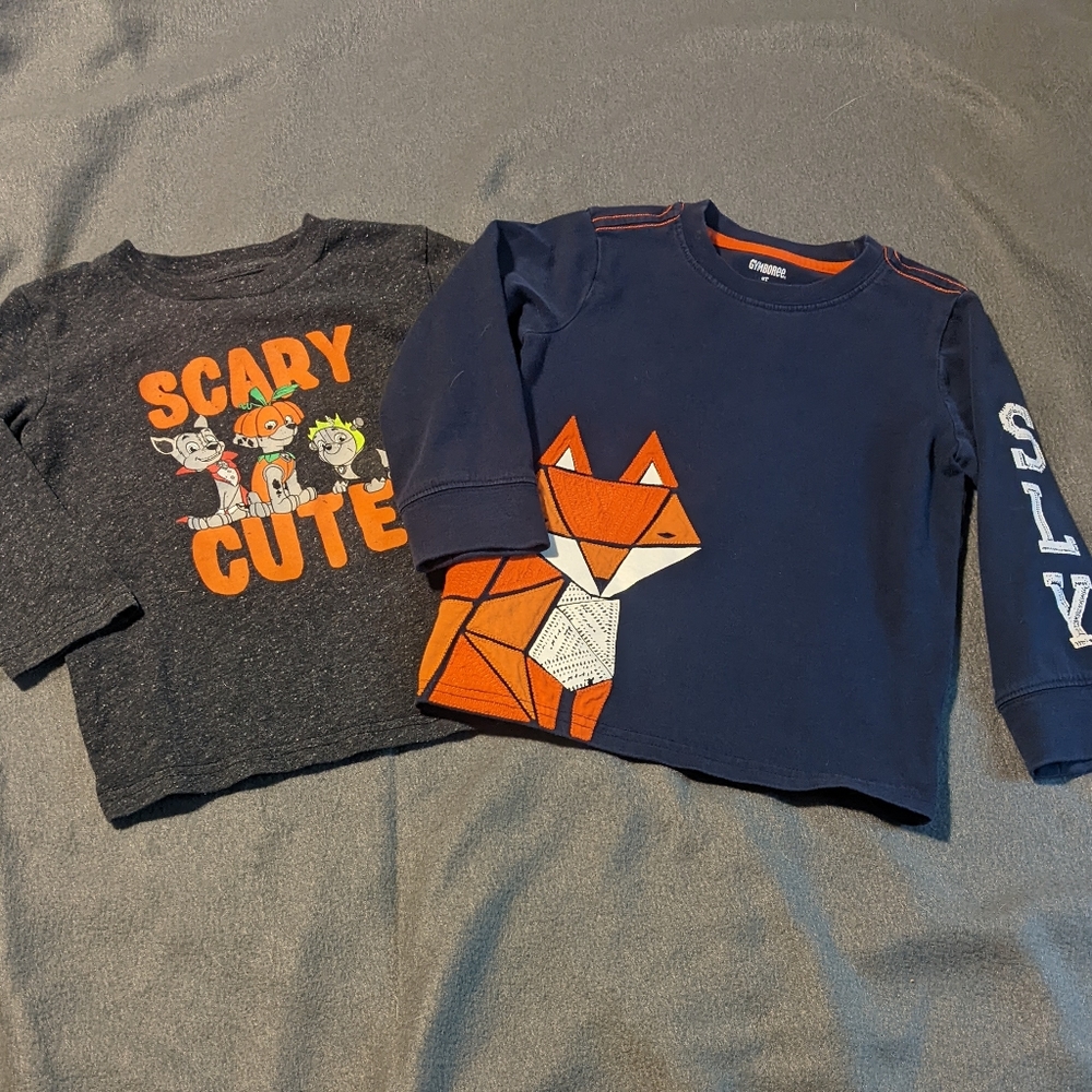 🔥3/$20 3t Boys Long Sleeve Shirt Lot